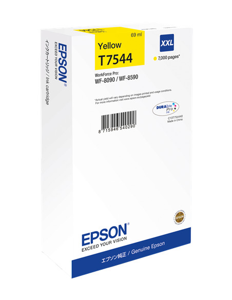 C13T754440 - Cartouche d'encre originale Epson Jaune 7 000 pages