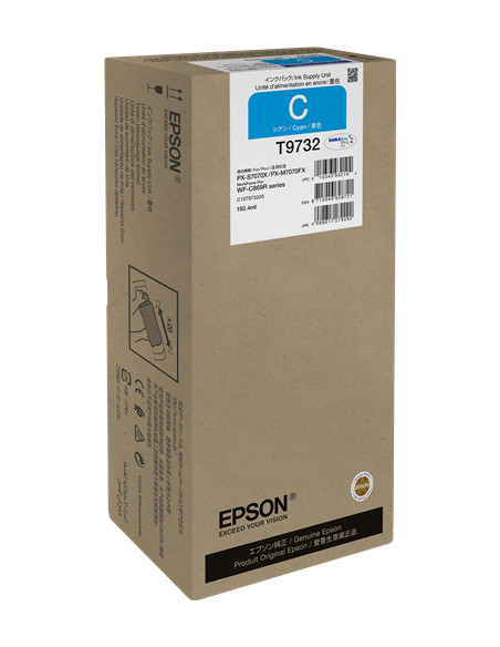 C13T973200 - Cartouche d'encre originale Epson Cyan 22 000 pages