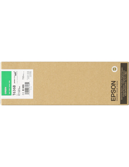 C13T636B00 - Cartouche d'encre originale Epson UltraChrome 700 ml