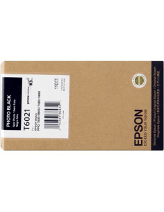 C13T602100 - Cartouche d'encre originale Epson Noir photo 110 ml