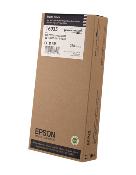 C13T693500 - Cartouche d'encre originale Epson Noir Matt 350 ml
