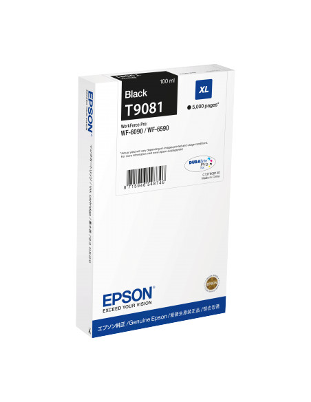 C13T908140 - Cartouche d'encre originale Epson  5 000 pages