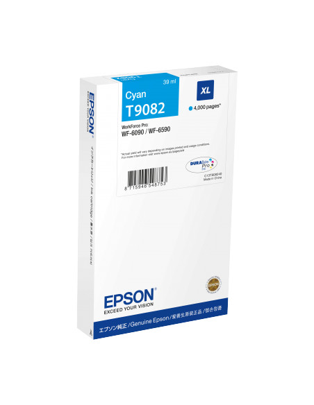 C13T908240 - Cartouche d'encre originale Epson  4 000 pages