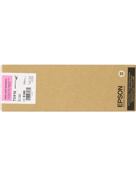 C13T591600 - Cartouche d'encre originale Epson Magenta clair vivid 700 ml