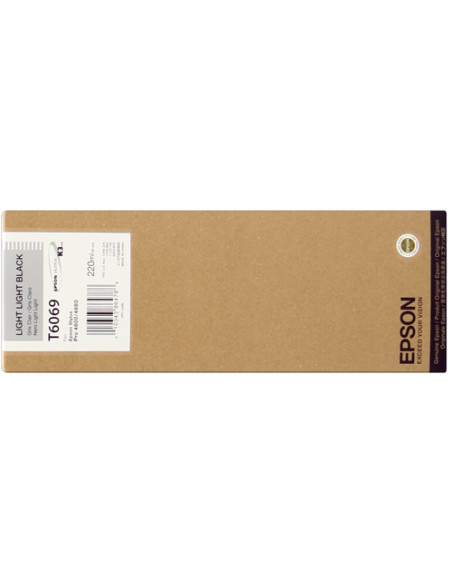 C13T606900 - Cartouche d'encre originale Epson Light Black 220 ml
