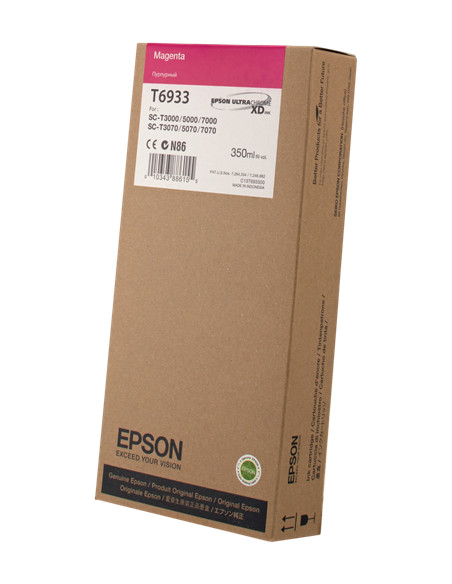 C13T693300 - Cartouche d'encre originale Epson magenta 350 ml