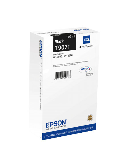 C13T907140 - Cartouche d'encre originale Epson  10 000 pages