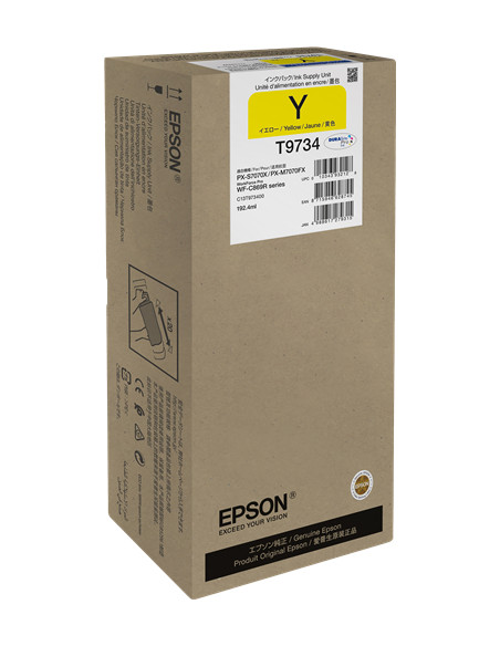 C13T973400 - Cartouche d'encre originale Epson Jaune 22 000 pages