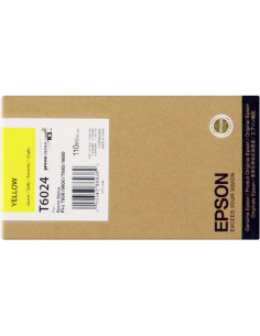 C13T602400 - Cartouche d'encre originale Epson jaune 110 ml