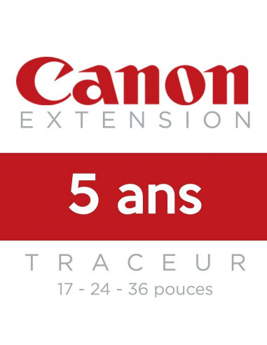 Extension garantie Traceur Canon 36 pouces - 60 mois