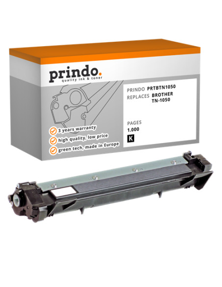 Toner Compatible Noir pour Brother DCP-1510 - 1 000 pages référence TN-1050