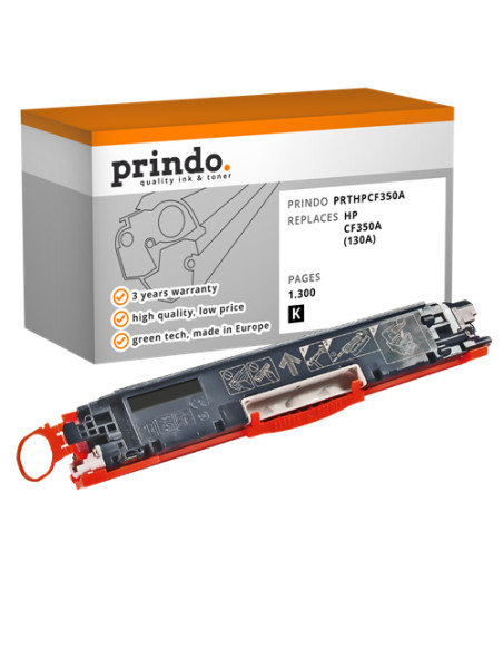 Toner Compatible Noir pour HP LaserJet Pro MFP M176n - 1 300 pages référence CF350A