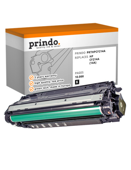 Toner Compatible Noir pour HP LaserJet Enterprise 700 Printer M712 - 10 000 pages référence CF214A