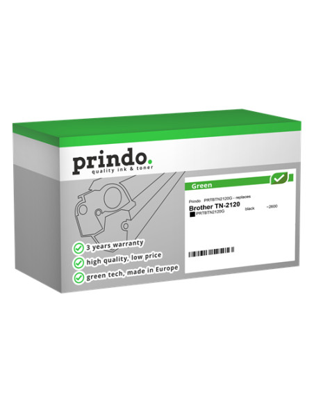 Toner Compatible Noir pour Brother HL-2140 - 2 600 pages référence TN-2120