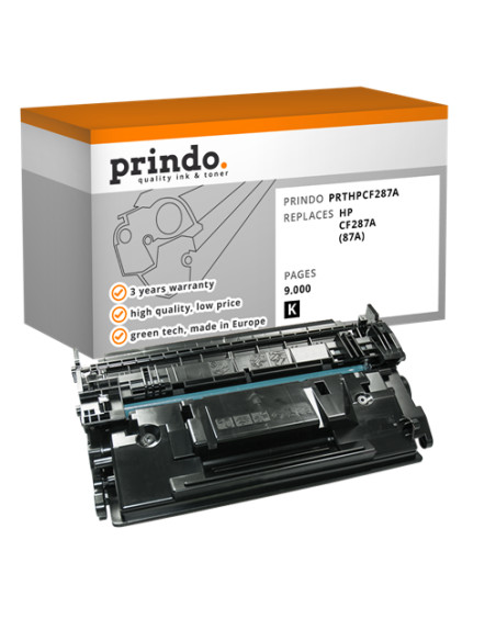 Toner Compatible Noir pour HP LaserJet Enterprise M506dn - 9 000 pages référence CF287A