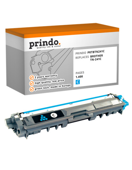 Toner Compatible Cyan pour Brother HL-3140CW - 1 400 pages référence TN-241C