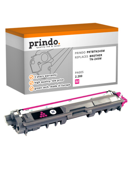 Toner Compatible Magenta pour Brother HL-3140CW - 2 200 pages référence TN-245M