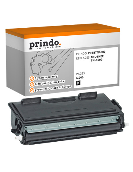 Toner Compatible Noir pour Brother HL-1030 - 6 000 pages référence TN-6600