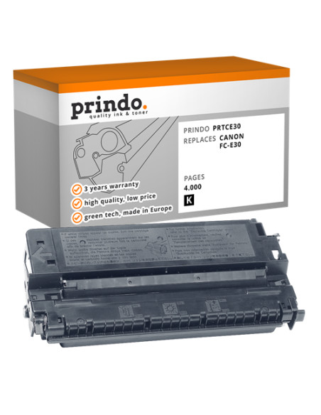 Toner Compatible Noir pour Canon FC-200 - 4 000 pages référence E-30