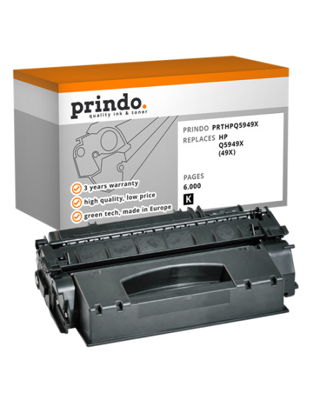 Toner Compatible Noir pour HP LaserJet 1320 - 6 000 pages référence Q5949X
