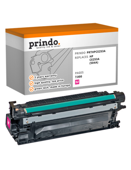 Toner Compatible Magenta pour HP ColorLaserJet CM3530 - 7 000 pages référence CE253A