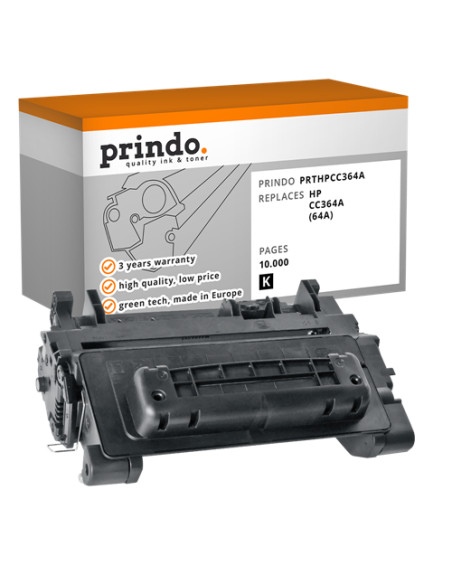 Toner Compatible Noir pour HP LaserJet P4014 - 10 000 pages référence CC364A