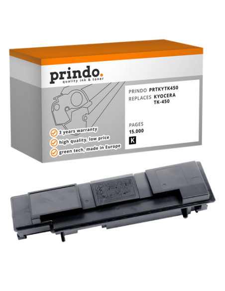 Toner Compatible Noir pour Kyocera FS-6970DN - 15 000 pages référence TK-450