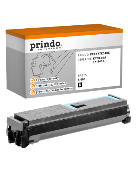 Toner Compatible Noir pour Kyocera FS-C5100DN - 5 000 pages référence TK-540k