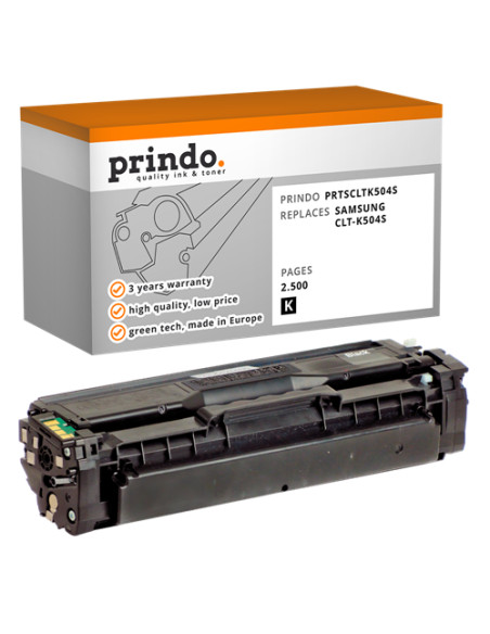 Toner Compatible Noir pour Samsung CLP-415N - 2 500 pages référence CLT-K504S