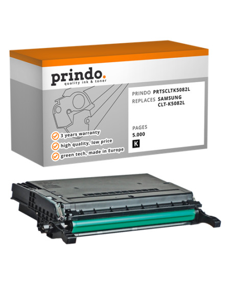 Toner Compatible Noir pour Samsung CLP-620ND - 5 000 pages référence CLT-K5082L
