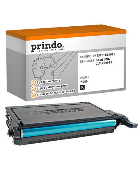 Toner Compatible Noir pour Samsung CLP-770ND - 7 000 pages référence CLT-K6092S