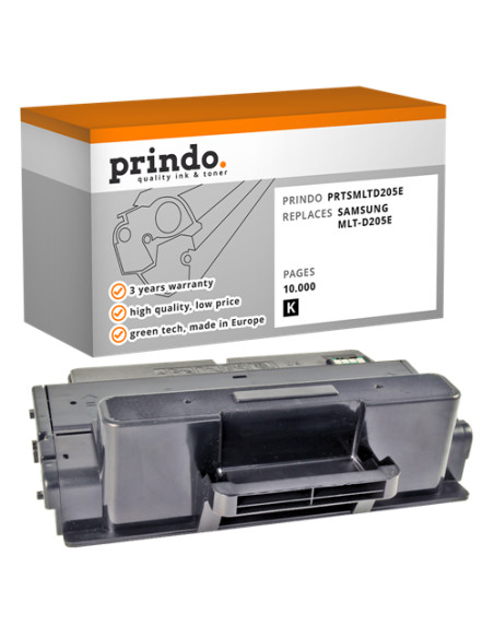 Toner Compatible Noir pour Samsung ML-3710D - 10 000 pages référence MLT-D205E