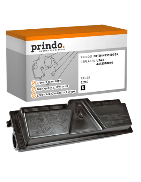 Toner Compatible Noir pour Utax LP 3135 - 7 200 pages référence 4413510010