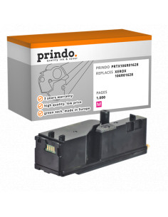 Toner Compatible Magenta pour Xerox Phaser 6000 - 1 000 pages référence 106R01628