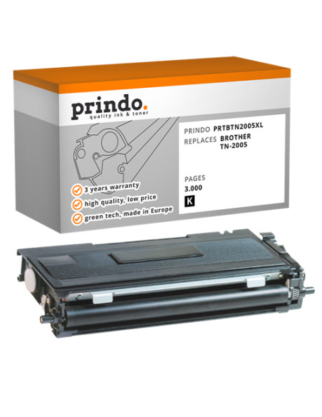 Toner Compatible Noir pour Brother HL-2035 - 3 000 pages référence TN-2005