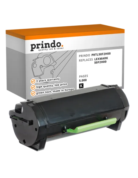 Toner Compatible Noir pour Lexmark MS310d - 5 000 pages référence 50F2H00