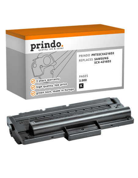 Toner Compatible Noir pour Samsung SCX-4016 - 3 000 pages référence SCX-4216D3