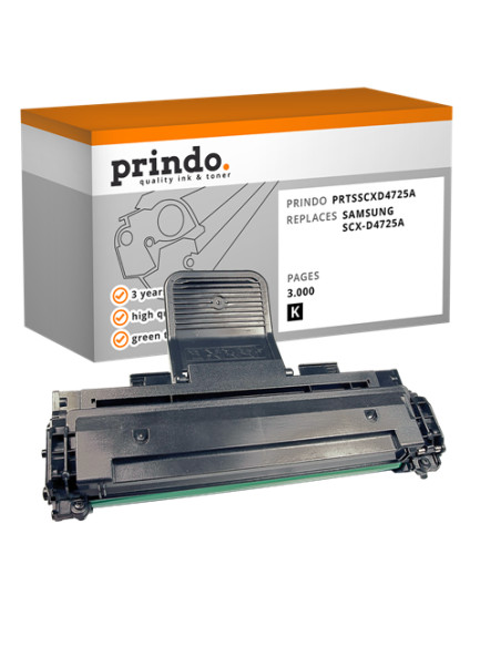 Toner Compatible Noir pour Samsung SCX-4725FN - 3 000 pages référence SCX-D4725A