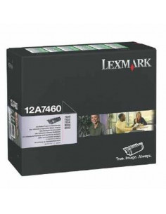 12A7410 - Toner Noir original Lexmark - 5500 pages 