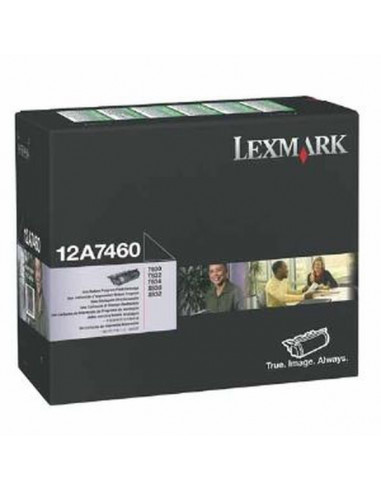 12A7460 - Toner Noir original Lexmark - 5000 pages 