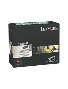 12A7462- Toner Noir original Lexmark - 21000 pages 