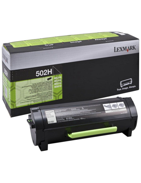50F2H00 - Toner Noir original Lexmark 5000 pages 