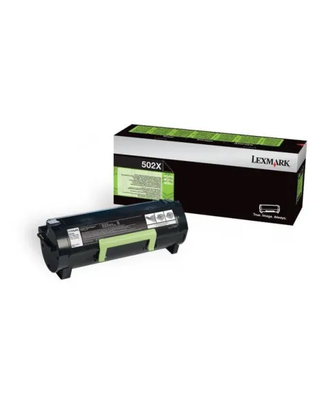 50F2X00 - Toner Noir original Lexmark 502X - 10000 pages 