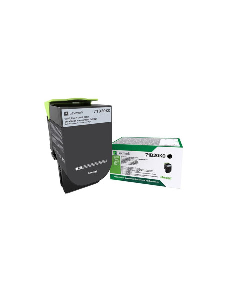 71B20K0 - Toner Noir original Lexmark 3000 pages 