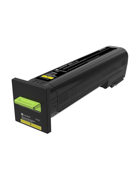 72K2XY0 - Toner Jaune original Lexmark 22000 pages 