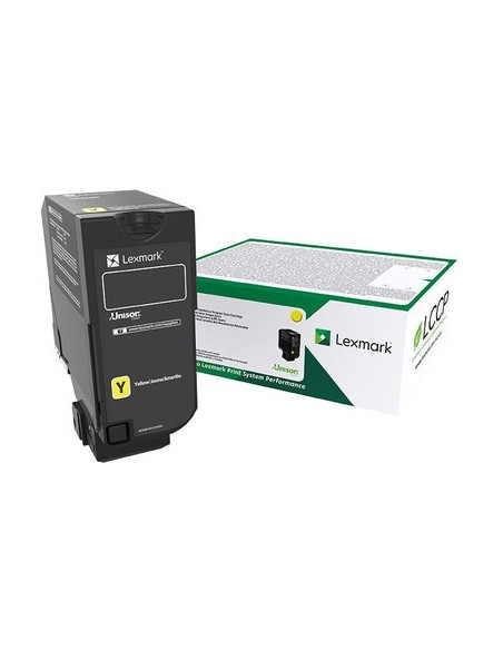 75B20Y0 - Toner Jaune original Lexmark 10000 pages 