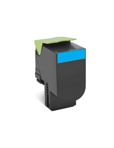 80C2HC0 - Toner Cyan original Lexmark 802HC - 3000 pages 