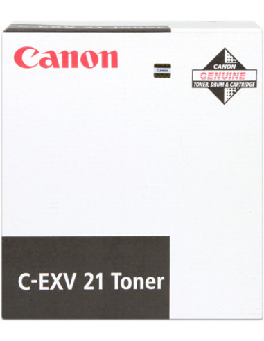 0452B002 - Toner original Canon C-EXV21bk noir 28000 pages 