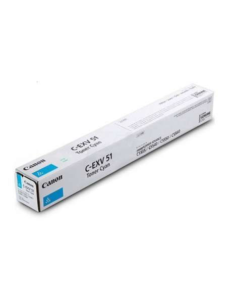 0482C002 Canon CEXV-51 C Toner Cyan pour iR-ADVANCE C5535/C5535i/C5540i/C5550i/C5560i 