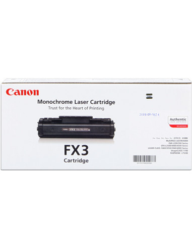 1557A003 - Toner original Canon FX-3 noir 2700 pages 